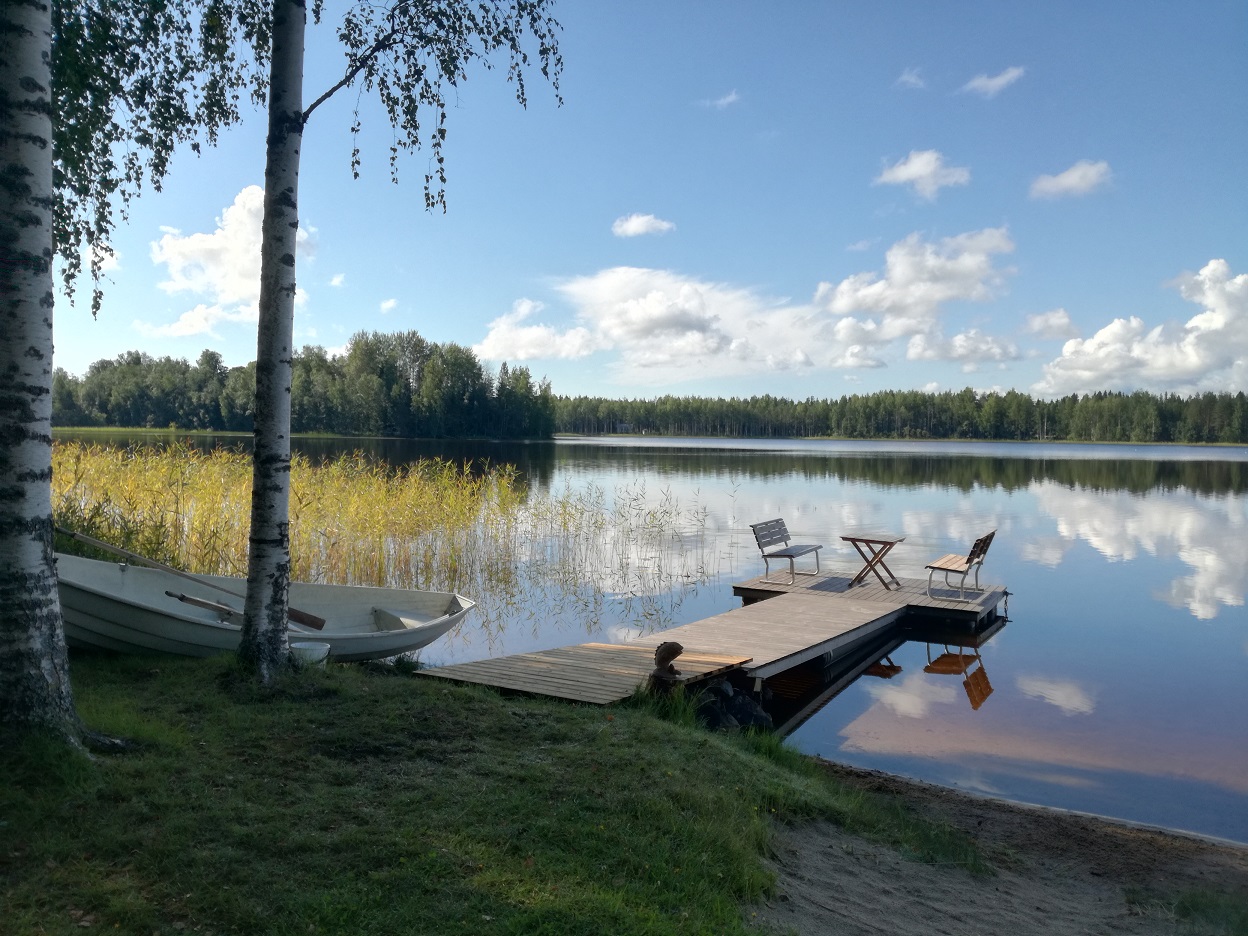 Laiturilla on tunnelmaa...